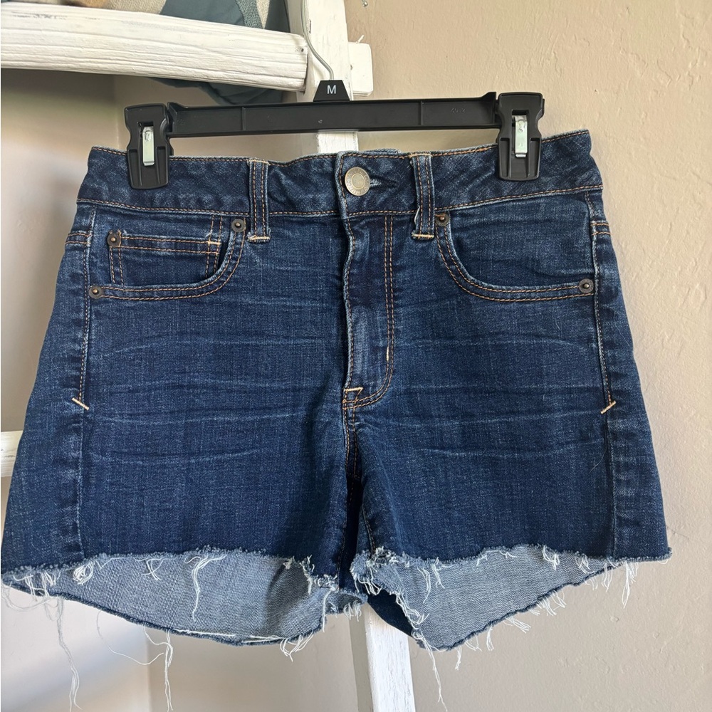 American Eagle Outfitters Blue Jean Shorts Classic Cutoff